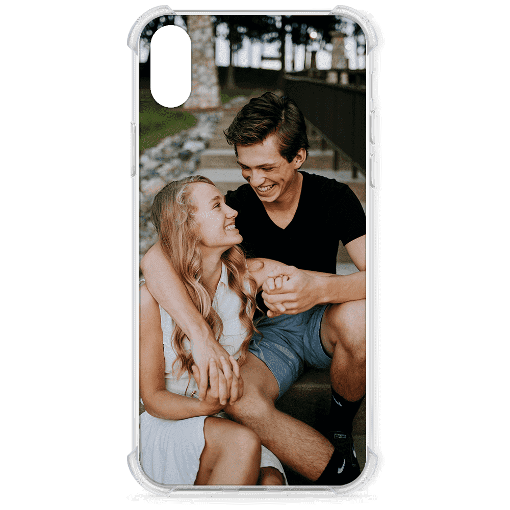 iPhone XS Picture Case - Clear Bumper